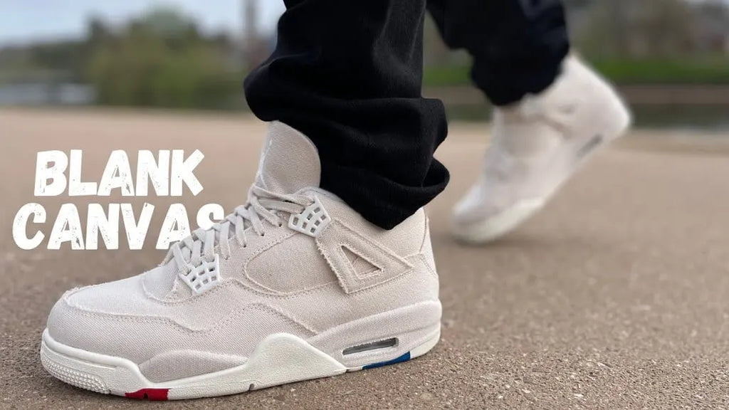 Jordan 4 Retro Canvas Sail - Hình 3