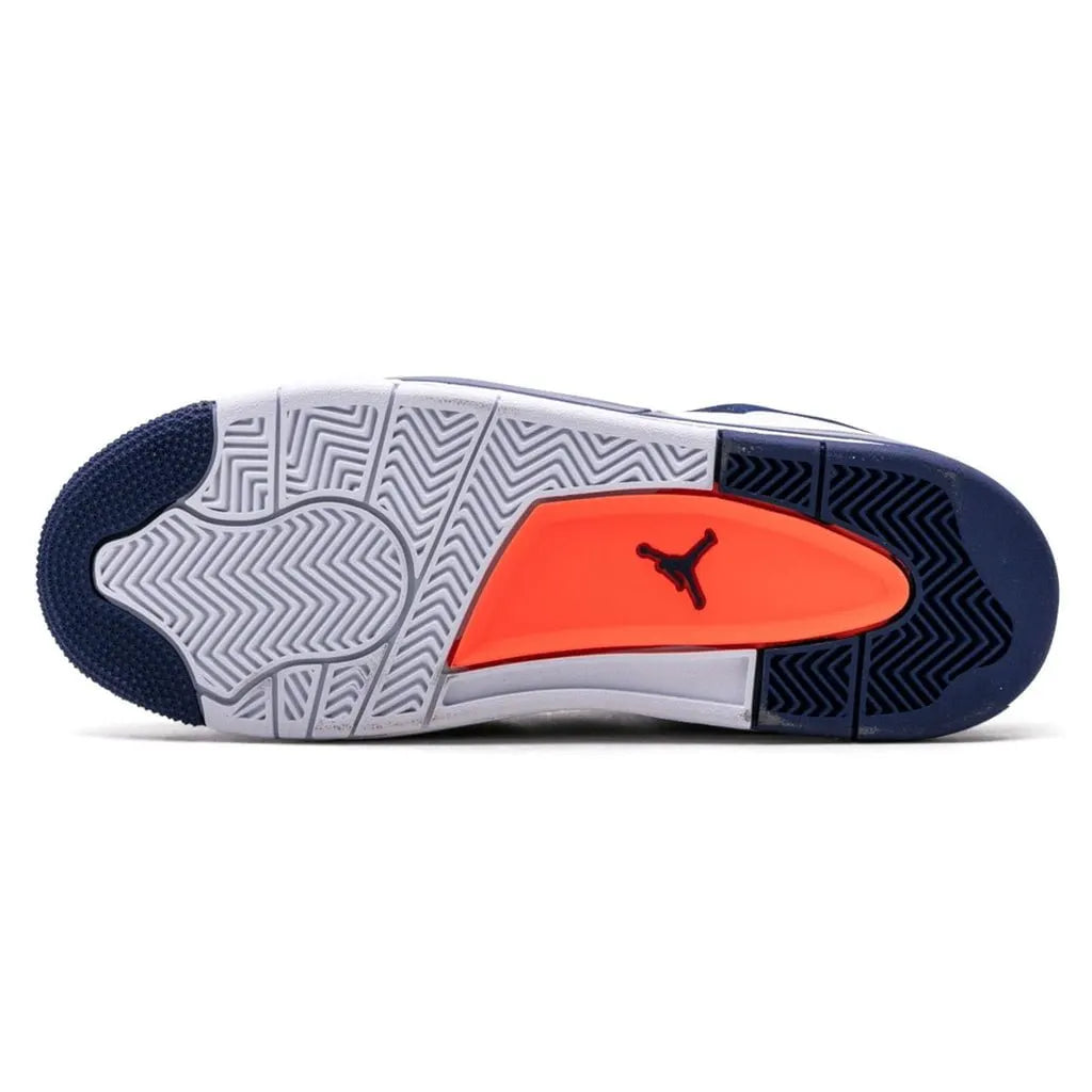 Air Jordan 4 Toddler White/Navy - Hình 3