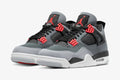 red Air Jordan 4 Retro Grey