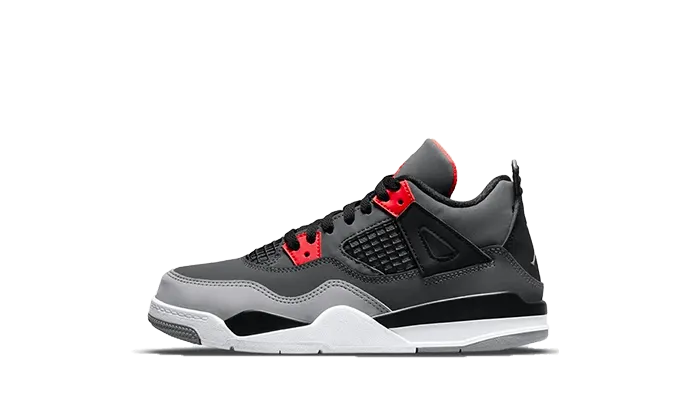 Air Jordan 4 Retro Grey Red iconic - Hình 4