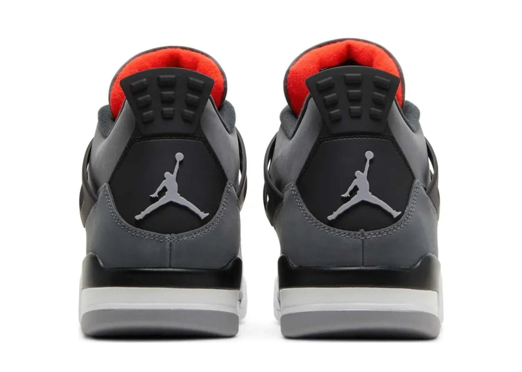 Air Jordan 4 Retro Grey Red iconic - Hình 3