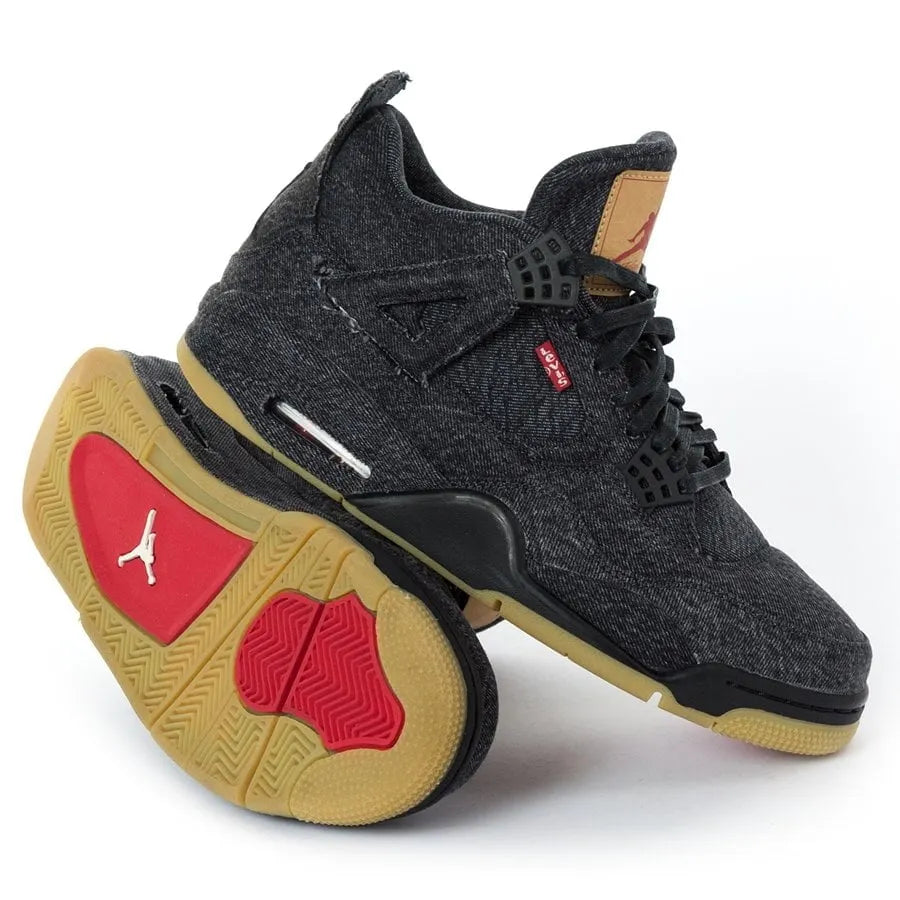 Levi's Jordan 4 Denim Black - Hình 4