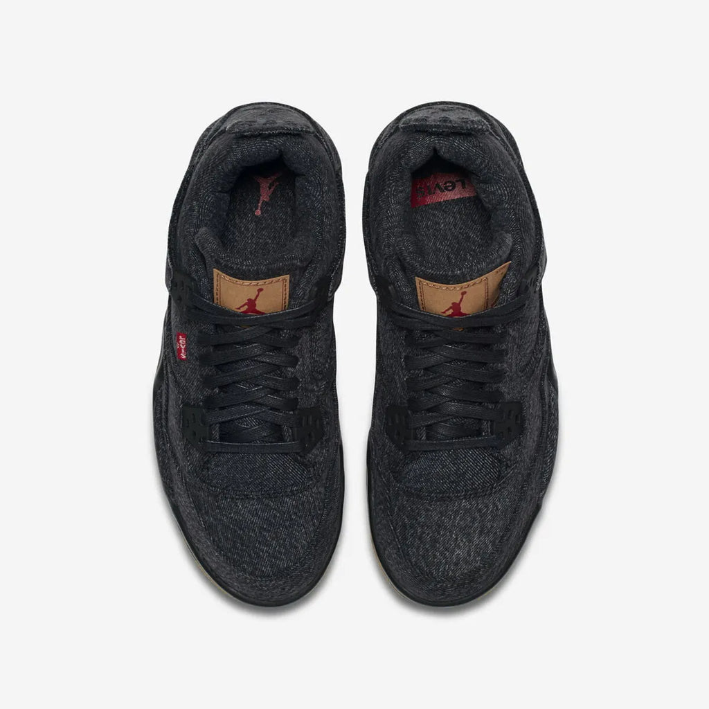 Jordan 4 Levi's Denim Black - Hình 4