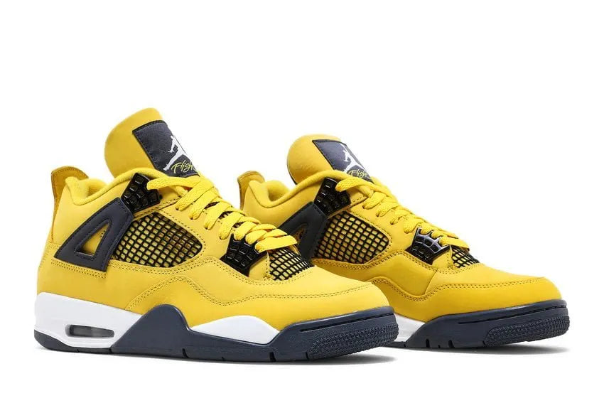 Air Jordan 4 Thunder Yellow - Hình 5