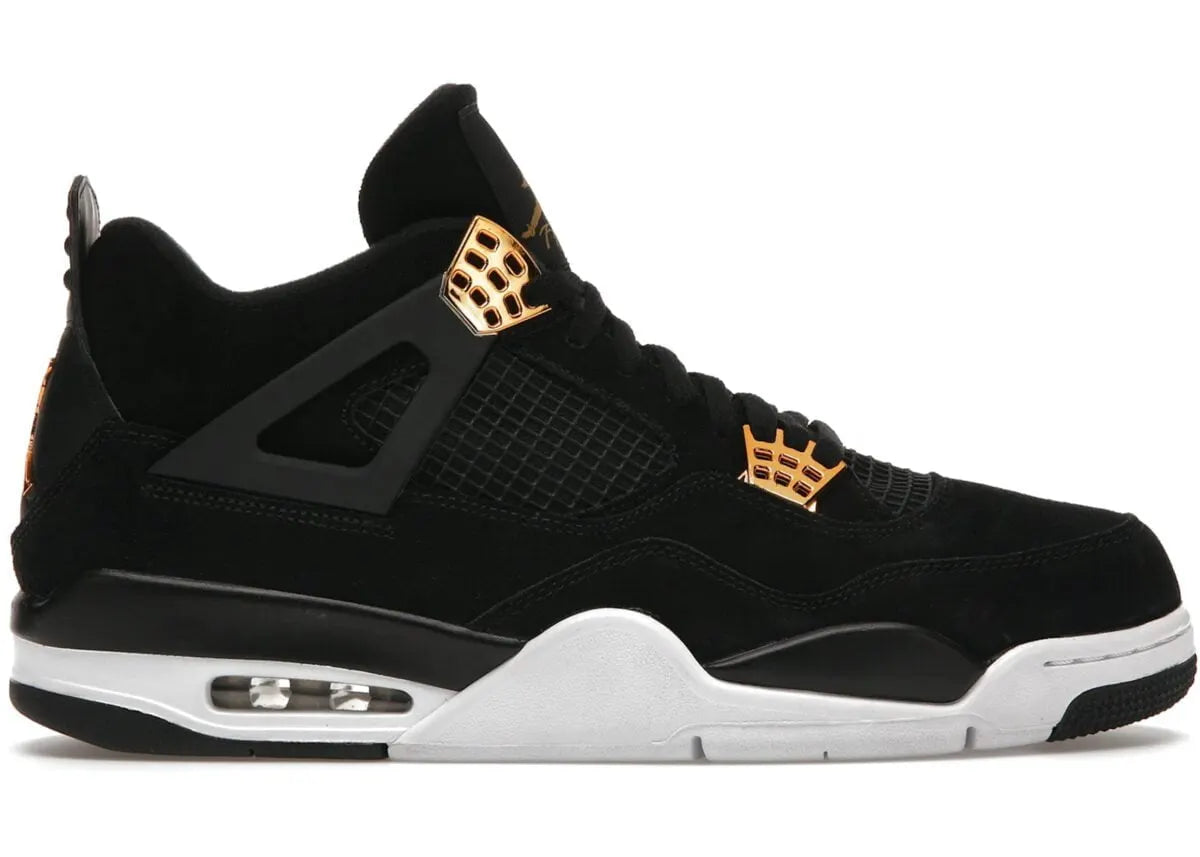 premium Jordan 4 Retro Black Gold - Hình 2