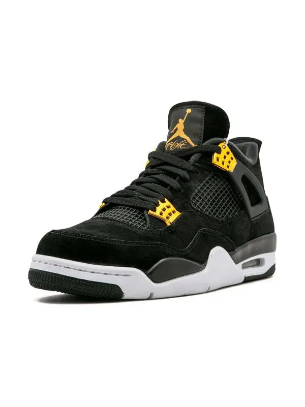 premium Jordan 4 Retro Black Gold - Hình 3