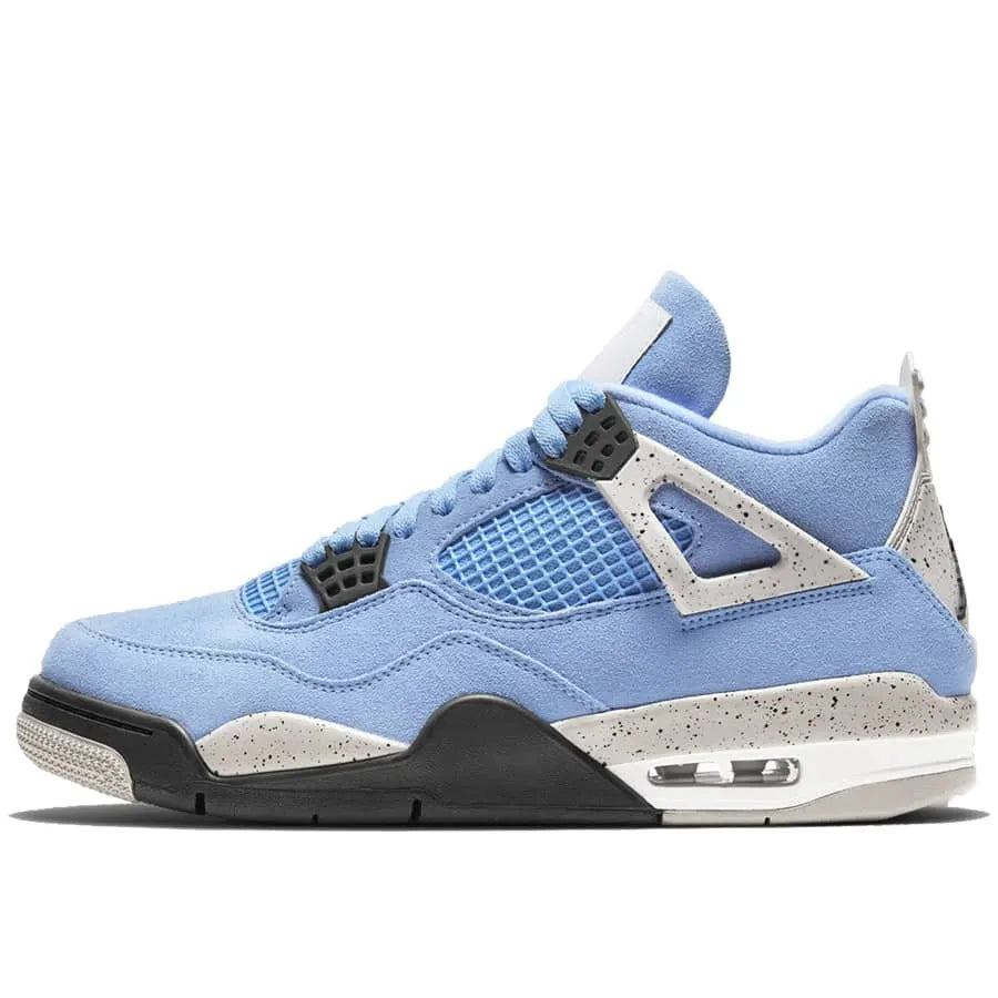 premium Jordan 4 Retro University Blue - Hình 2