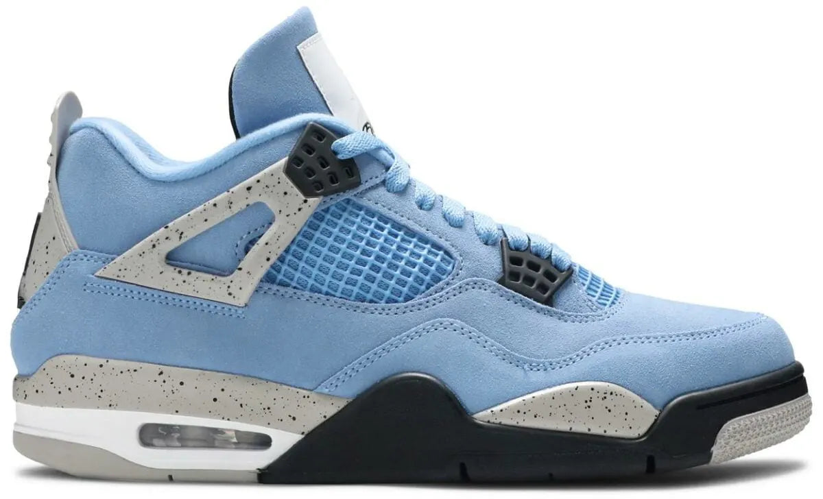 Air Jordan 4 University Blue retro suede - Hình 2