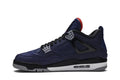 Air Jordan 4 Navy Suede - Hình 2