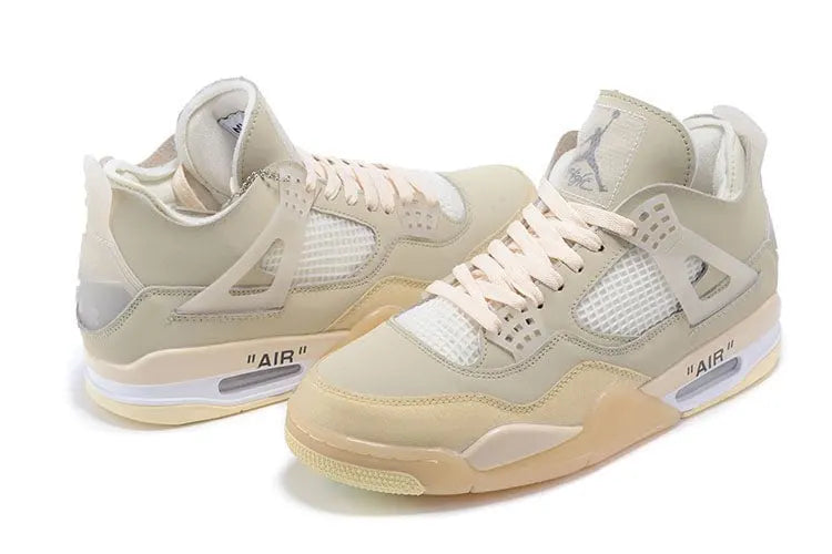 Off-White Air Jordan 4 Sail - Hình 5
