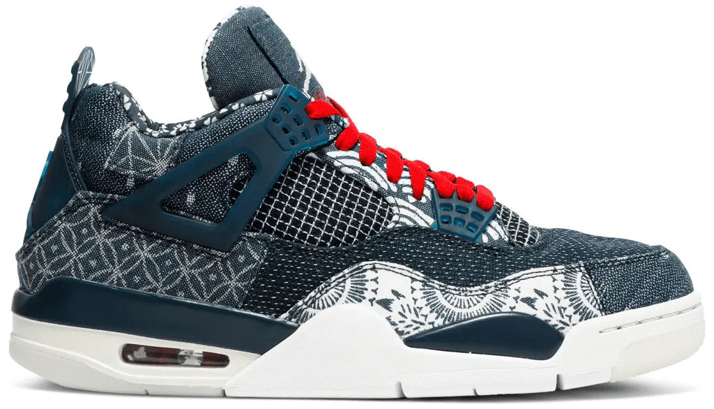 Air Jordan 4 Sashiko Denim - Hình 2