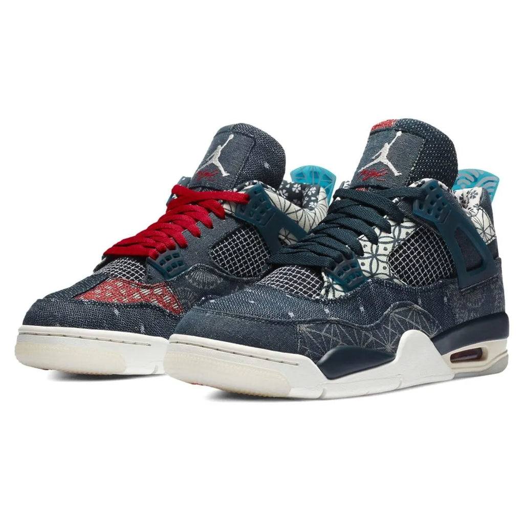 Air Jordan 4 Sashiko Denim - Hình 4