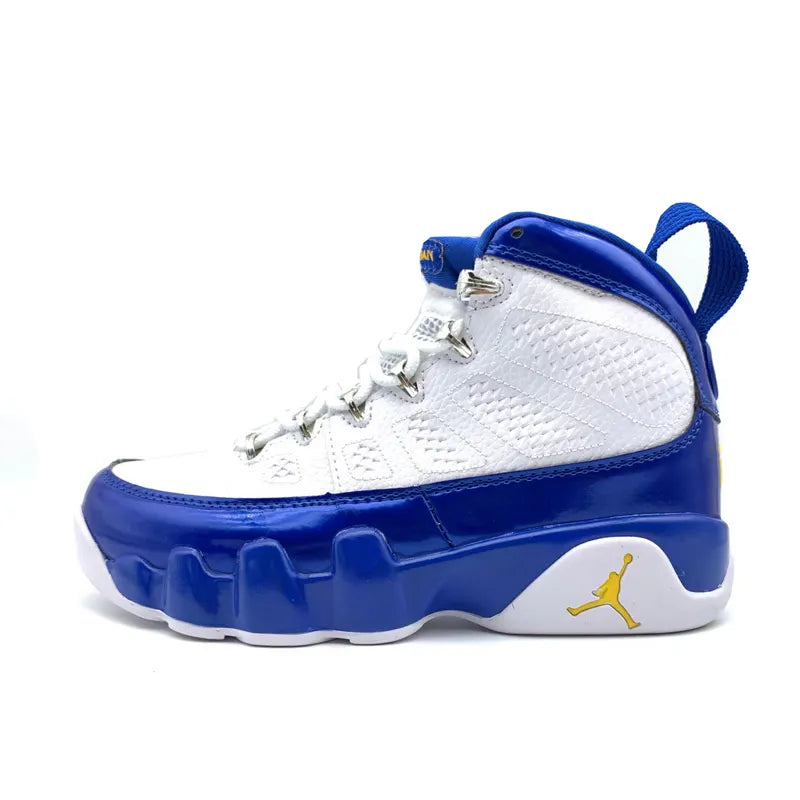 Air Jordan 9 Retro White Blue - Hình 4