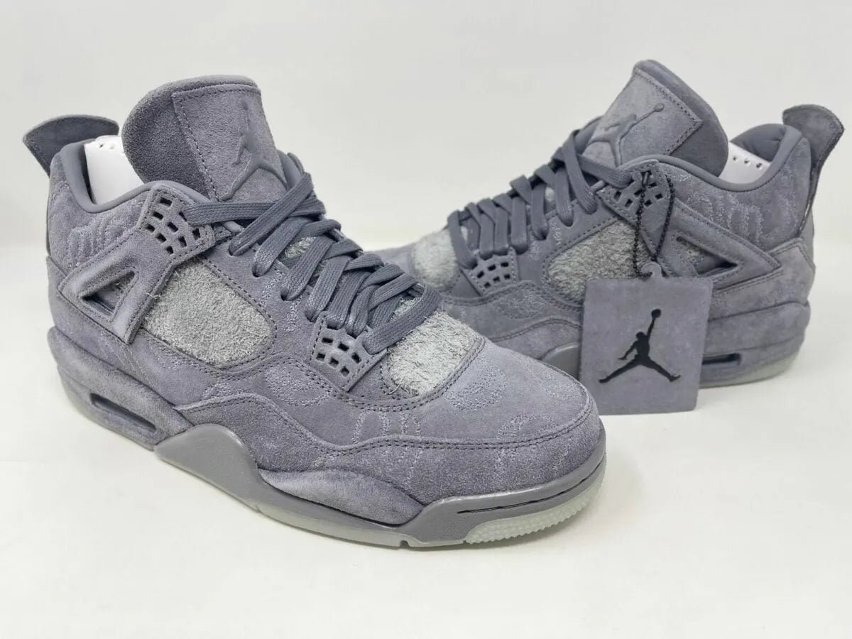 Jordan 4 Retro Craft Grey - Hình 5