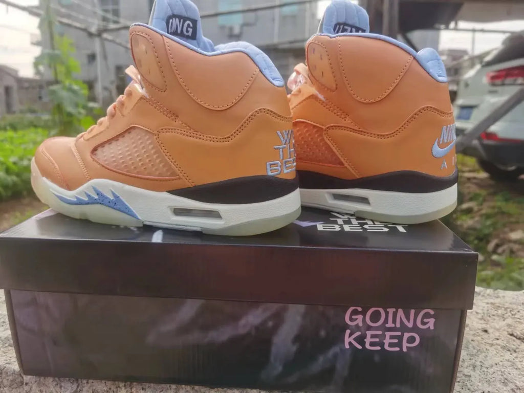Air Jordan 5 Orange Peel - Hình 3