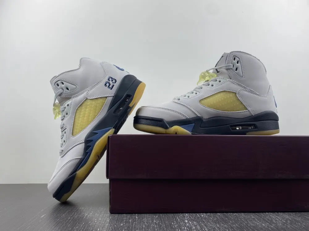 retro Air Jordan 5 Stealth 2.0 - Hình 5