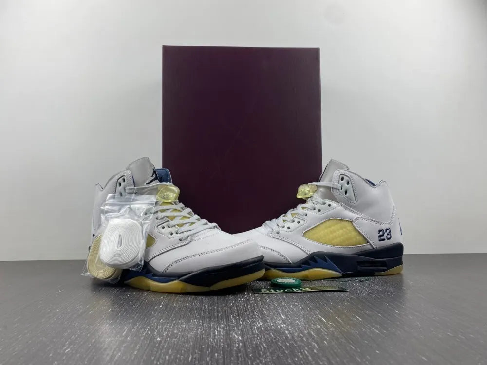 retro Air Jordan 5 Stealth 2.0 - Hình 4