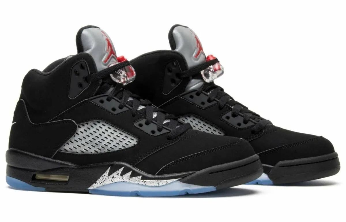 premium black Air Jordan 5 Anthracite