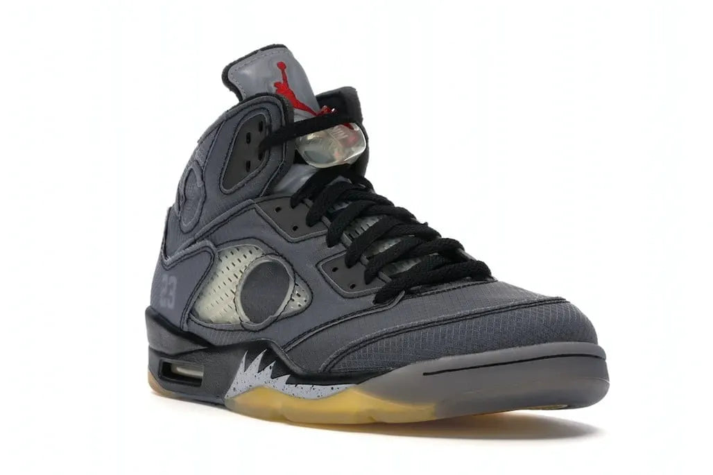 air Off-White Jordan 5 Anthracite - Hình 2