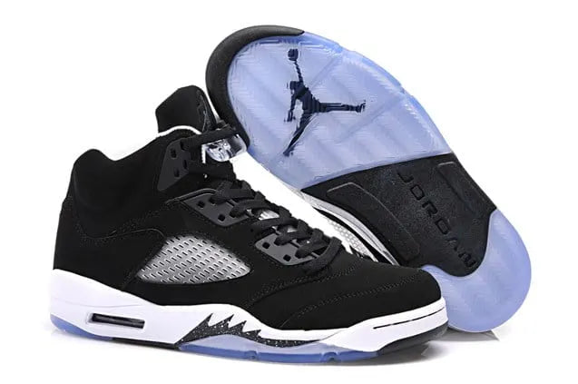 premium nubuck Air Jordan 5 Anthracite - Hình 5