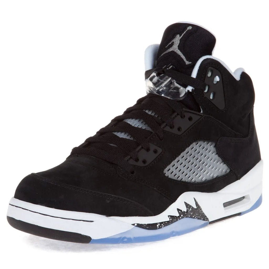 premium nubuck Air Jordan 5 Anthracite - Hình 4