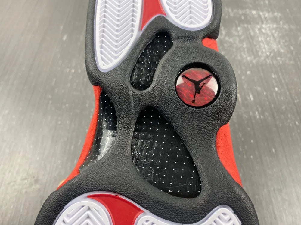 retro Air Jordan 13 Black Red - Hình 4