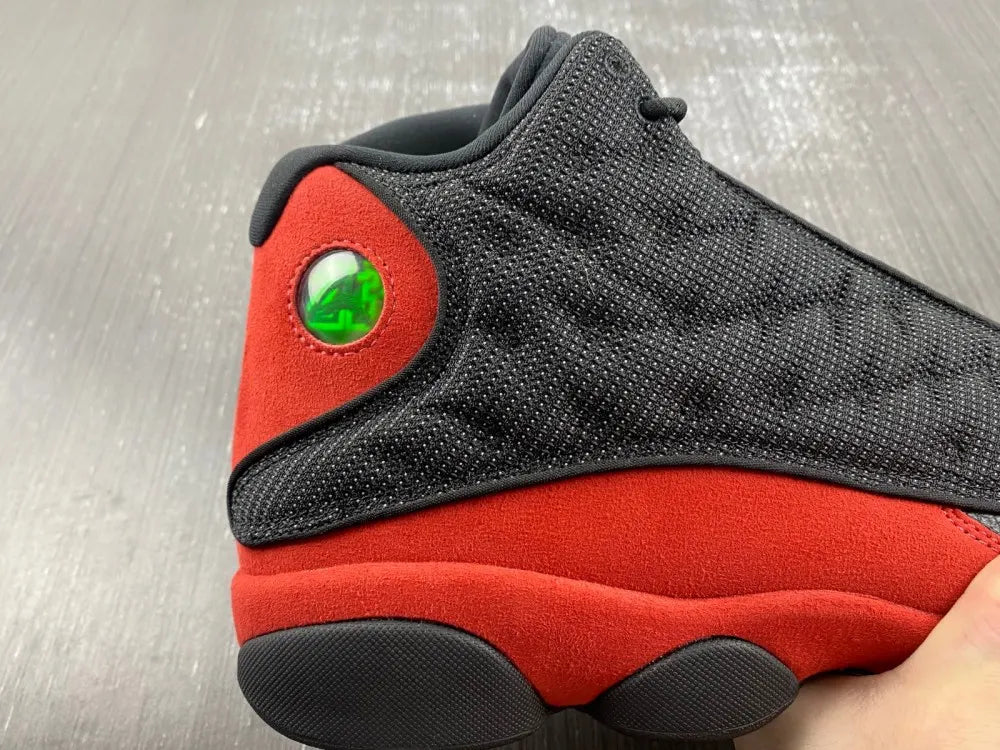 retro Air Jordan 13 Black Red - Hình 8