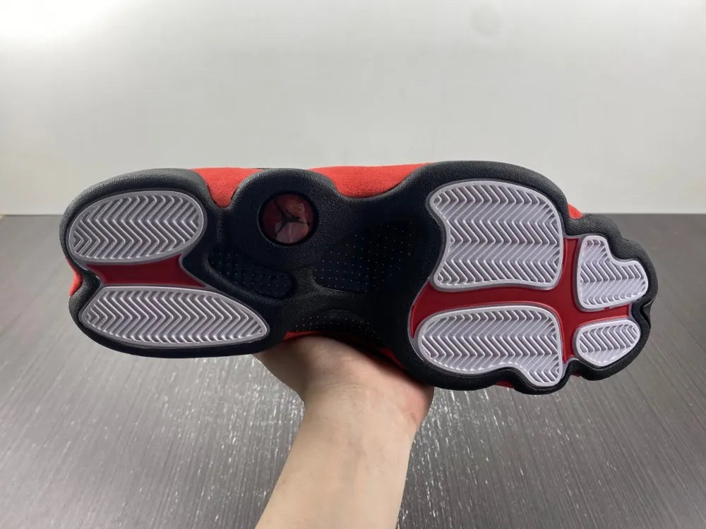 retro Air Jordan 13 Black Red - Hình 7