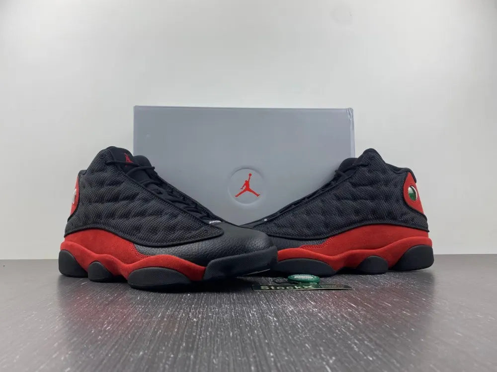 retro Air Jordan 13 Black Red - Hình 15