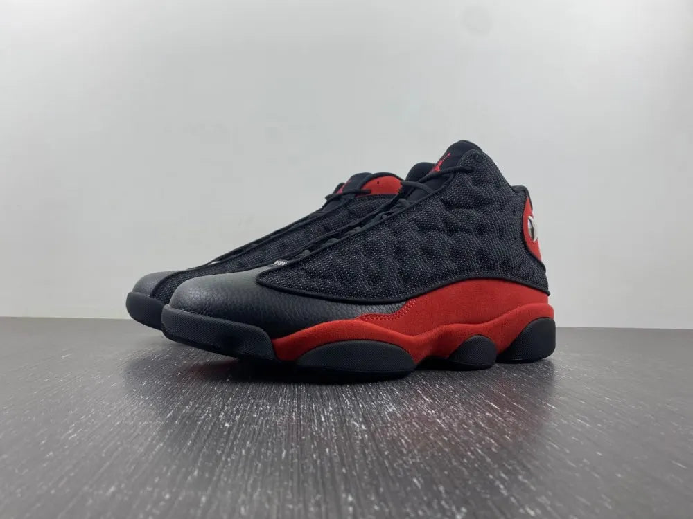 retro Air Jordan 13 Black Red - Hình 14