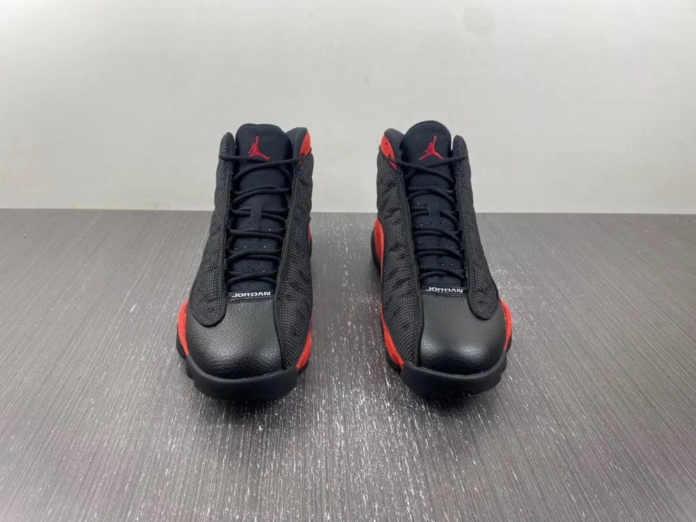 retro Air Jordan 13 Black Red - Hình 16