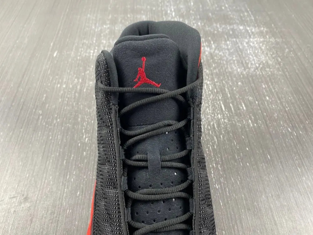retro Air Jordan 13 Black Red - Hình 6