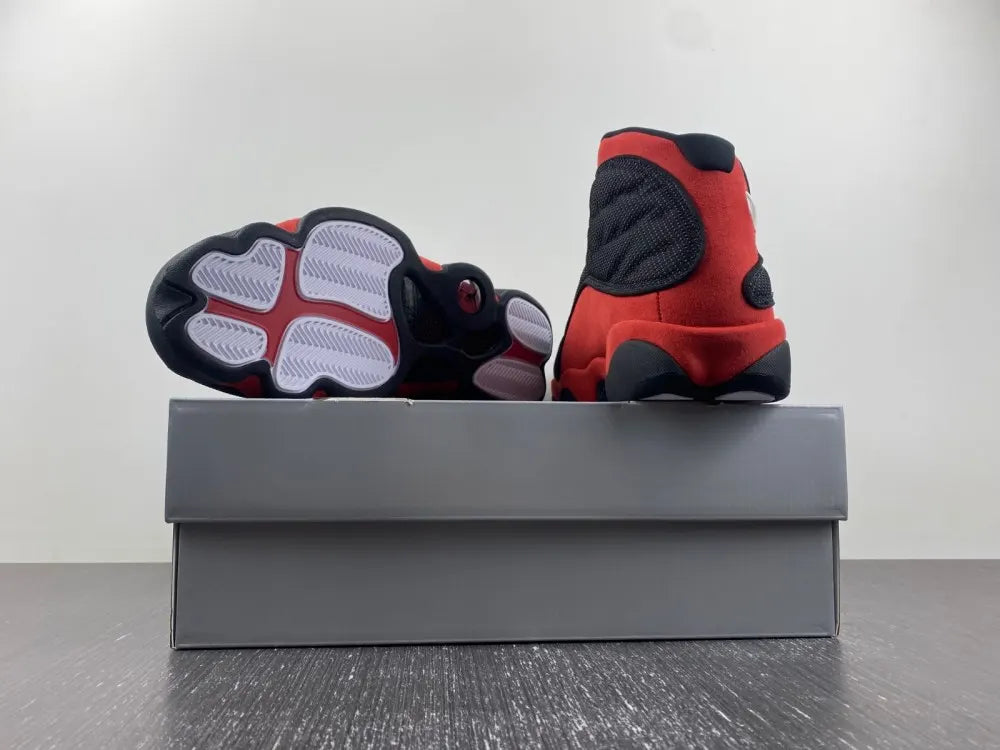 retro Air Jordan 13 Black Red - Hình 2