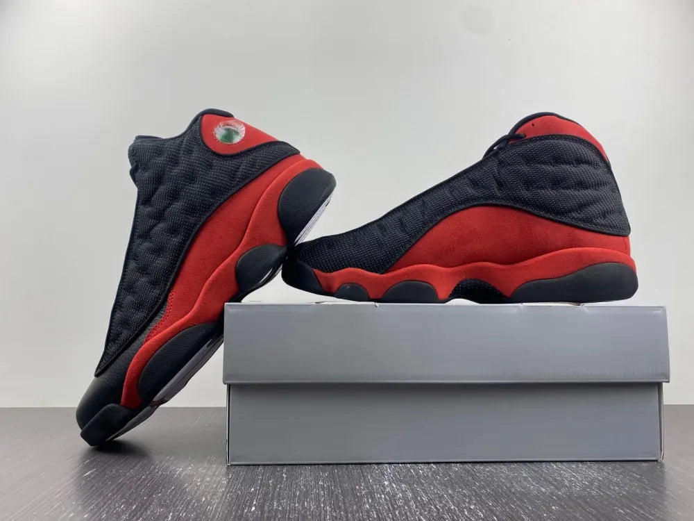 retro Air Jordan 13 Black Red - Hình 3