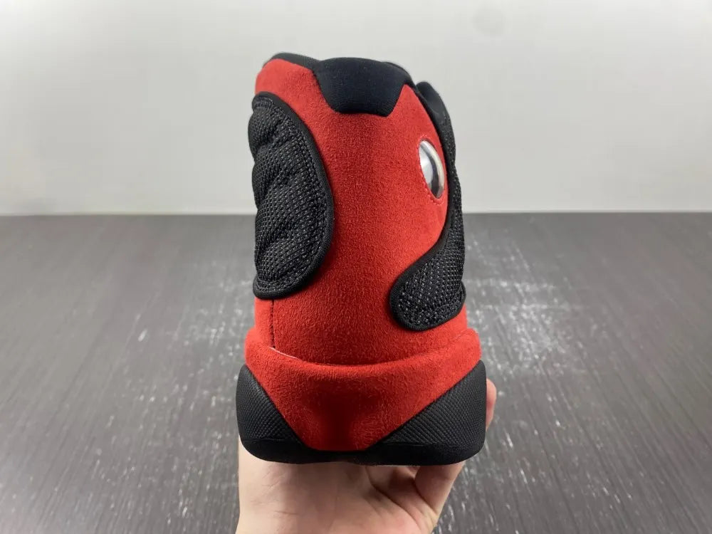 retro Air Jordan 13 Black Red - Hình 10