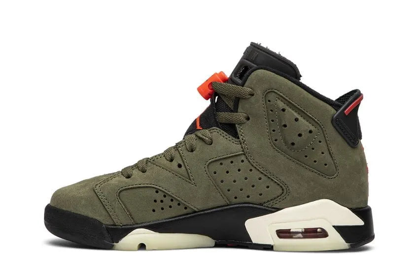 Air Jordan 6 Travis Scott Olive - Hình 2