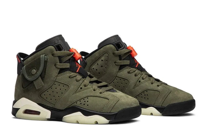 Air Jordan 6 Travis Scott Olive - Hình 5