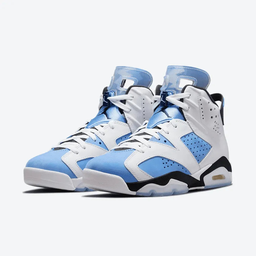 Jordan 6 Retro Black University Blue - Hình 4