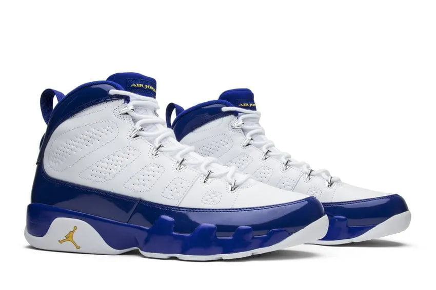 Air Jordan 9 Retro White Deep Royal - Hình 5