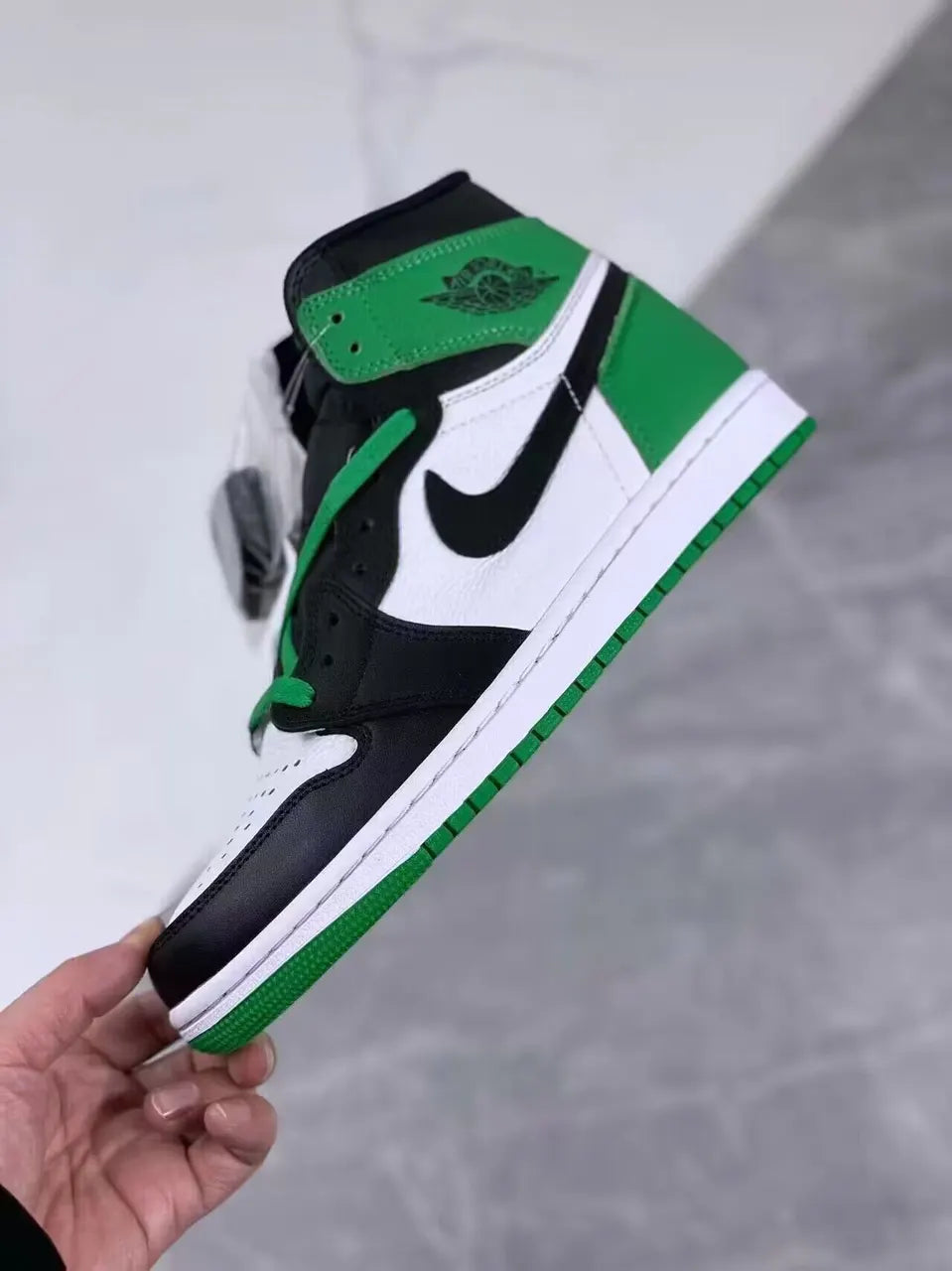 retro Air Jordan 1 Pine Green - Hình 2