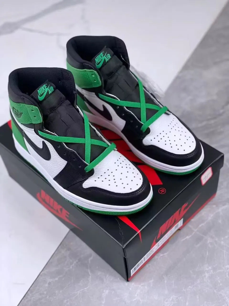 retro Air Jordan 1 Pine Green - Hình 10