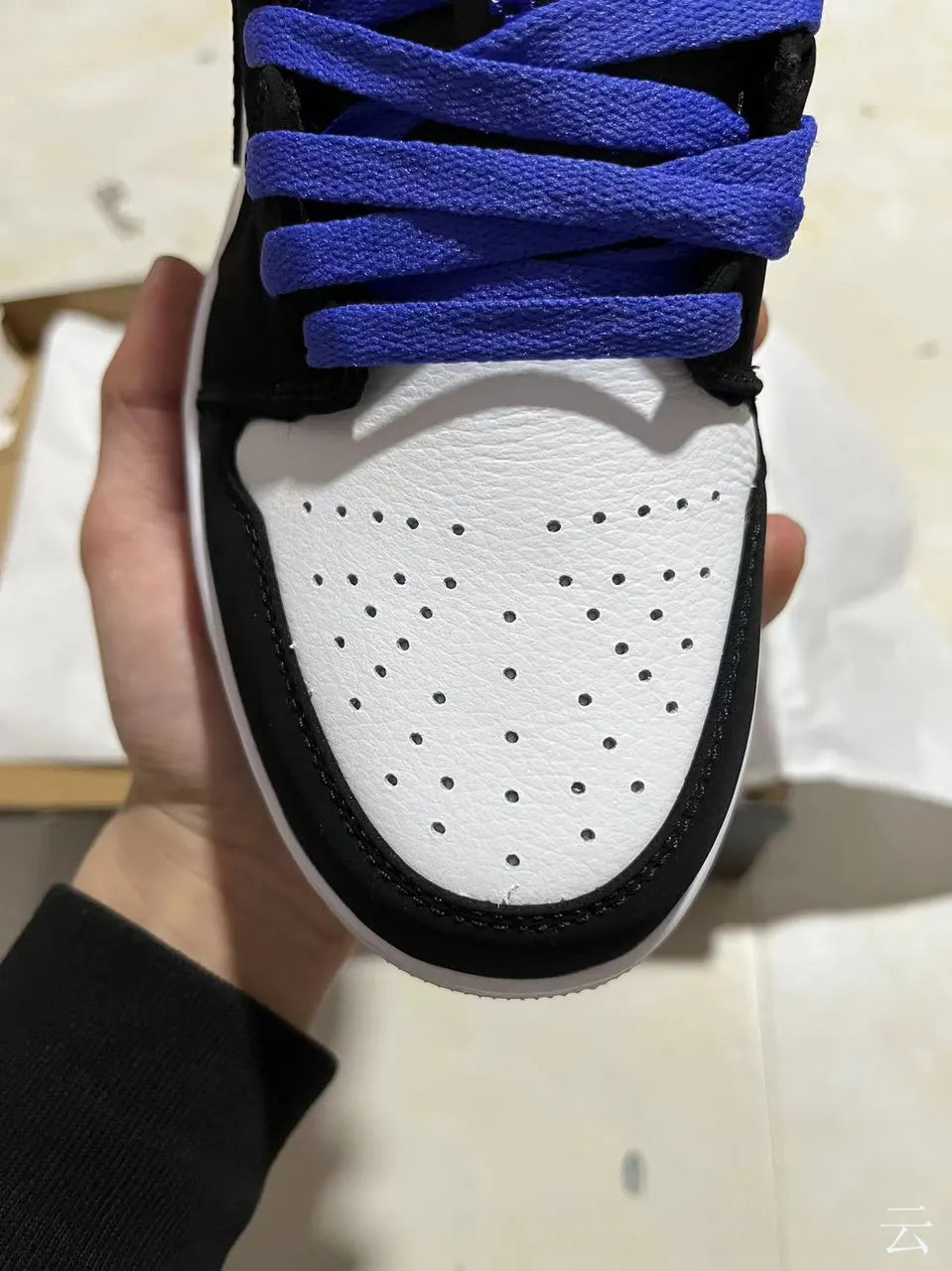 Jordan 1 Low Purple air - Hình 4