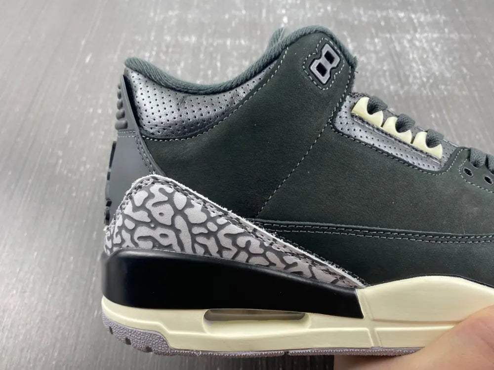 iconic Air Jordan 3 Retro Black Cement - Hình 12