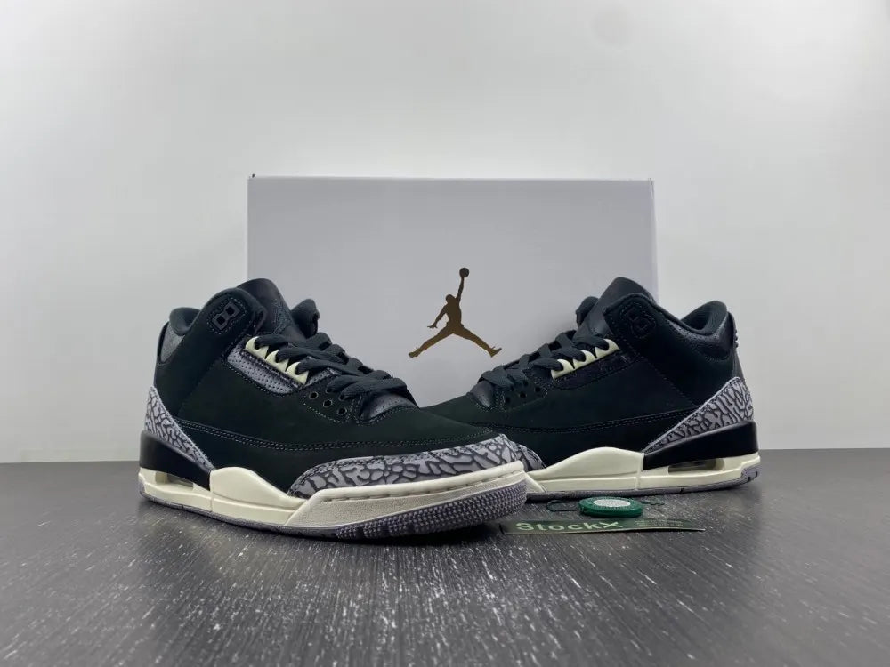 iconic Air Jordan 3 Retro Black Cement