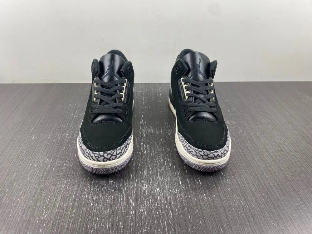 iconic Air Jordan 3 Retro Black Cement - Hình 15