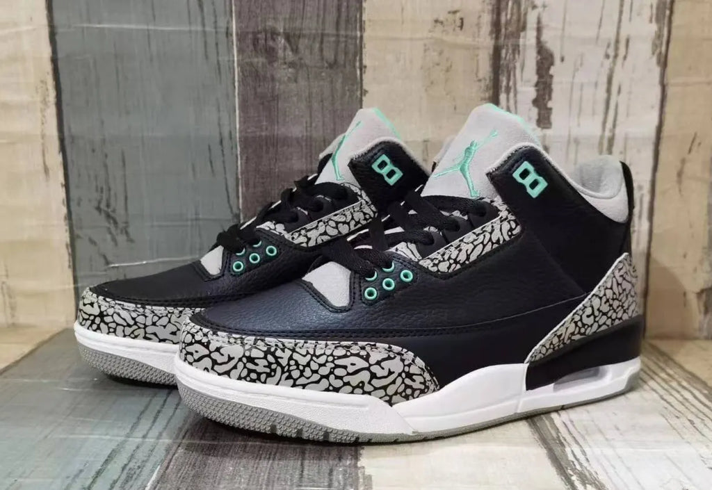 Air Jordan 3 Aqua Green - Hình 4