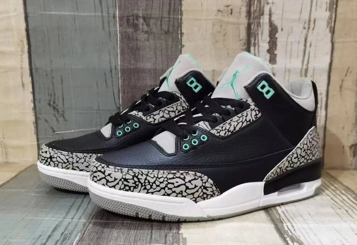 Air Jordan 3 Aqua Green - Hình 4