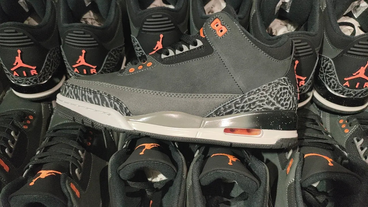 iconic Air Jordan 3 Retro Black Gold