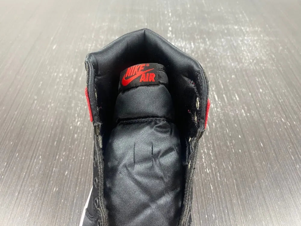 premium Air Jordan 1 Satin Red - Hình 12