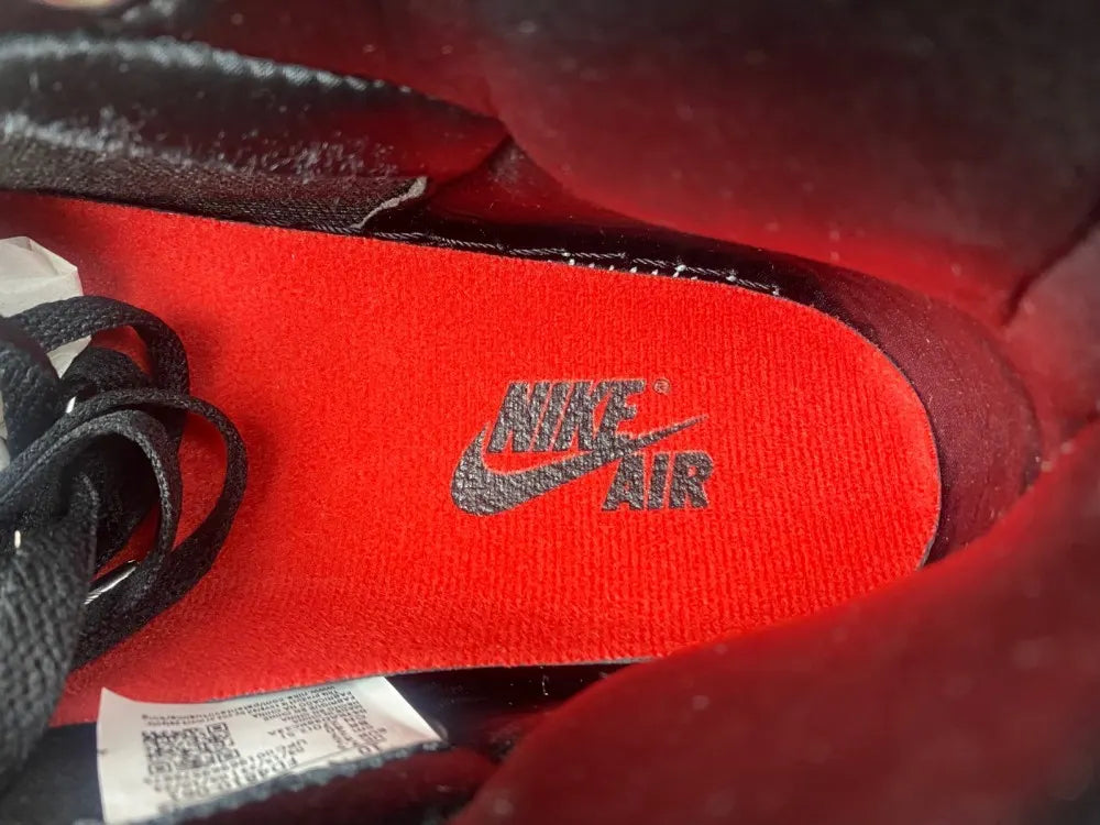 premium Air Jordan 1 Satin Red - Hình 9